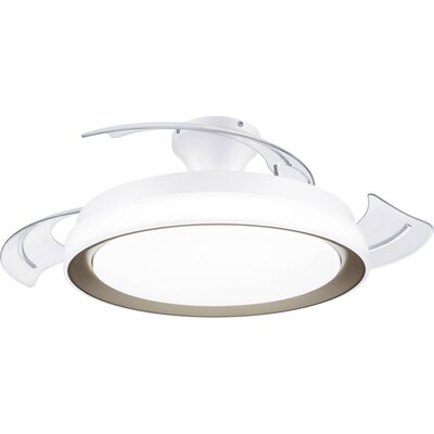 Philips Lighting Bliss Mennyezeti ventilátor 28 W, 35 W (Ø x Ma) 510 mm x 418 mm Arany