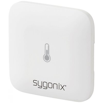 Sygonix SY-6052186 Hőmérséklet- és légnedvesség érzékelő Fehér