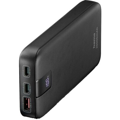 Hama Powerbank 20000 mAh Power Delivery 3.0, Quick Charge 3.0 LiPo Antracit