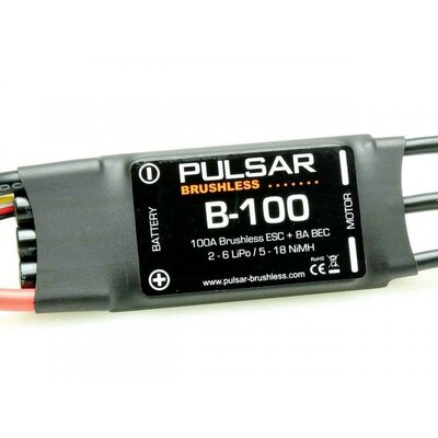 Pichler PULSAR B-100 Modellautó brushless menetszabályozó Terhelhetőség (max. A): 120 A