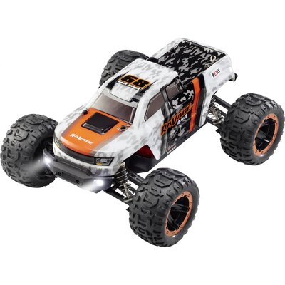 RC modellautó Elektro Monstertruck 4WD RtR 2,4 GHz, Reely RaVage 4x4 Brushed 1:16