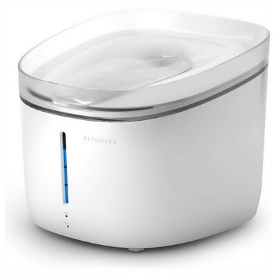 PETONEER PN-110039 PETONEER FRESCO ULTRA okos kisállat itatókút (5V/1A, 2 liter űrtartalom, mobil vezérlés, UV sterilizálás) FEHÉR