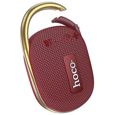 HOCO HC17_WR HOCO HC17 bluetooth hordozható hangszóró (v5.3, 500mAh, kártyaolvasó, AUX kimenet, 5W) BORDÓ