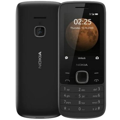 NOKIA mobiltelefon 225 4G TA-1316 DS fekete