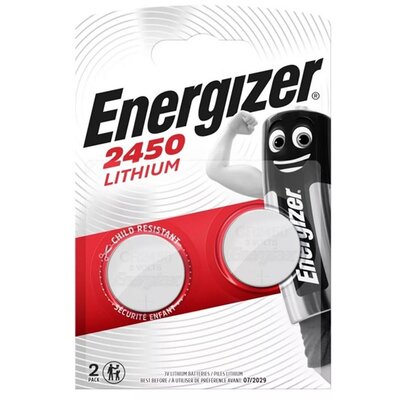 ENERGIZER E300830702 ENERGIZER gombelem (CR2450, 3V, lítium) 2db/csomag