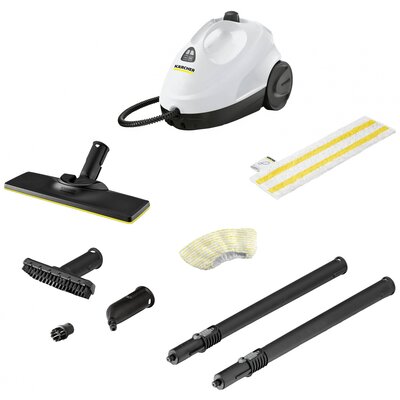 Kärcher Home & Garden SC 2 EasyFix Gőztisztító 1.512-600.0 1500 W Fehér, Fekete