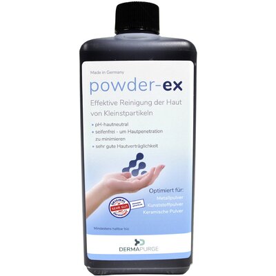 DERMAPURGE powder-ex 500 ml 121411 Kéztisztító gél 500 ml