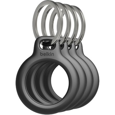 Belkin MSC001btBK AirTag kulcstartó Fekete