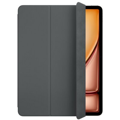 APPLE MWK93ZM/A APPLE Smart Folio tok álló, bőr hatású (aktív FLIP, oldalra nyíló, TRIFOLD, asztali tartó) SZÉNSZÜRKE