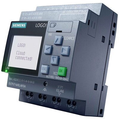 Siemens 6ED1052-2CC08-0BA2 SPS vezérlőegység 24 V/DC