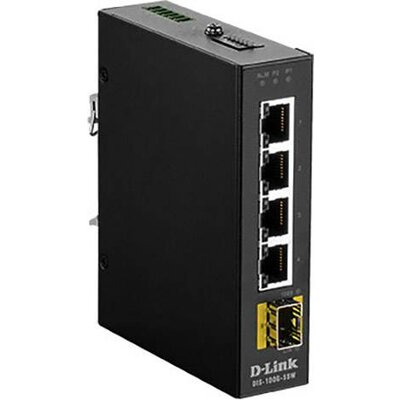 D-Link DIS-100G-5SW Hálózati switch, RJ45/SFP 4+1 port