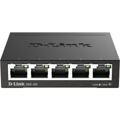 Hálózati switch 5 port 1 GBit/s, D-Link DGS-105