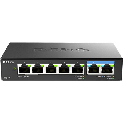 D-Link DMS-107/E Ethernet switch 5+2 port