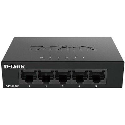 D-Link DGS-105GL/E Hálózati switch 5 port 1 GBit/s