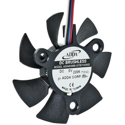 ADDA AD0405MB-G7B(Y43NS) Axiális ventilátor 5 V/DC 8.5 m³/óra (H x Sz x Ma) 40 x 40 x 10 mm