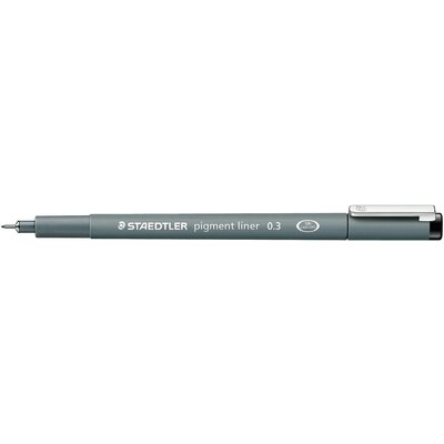 Staedtler pigment liner 308 308 03-9 Töltőceruzák Fekete 0.3 mm 1 db