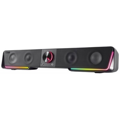 SpeedLink Gravity RGB Soundbar Fekete Bluetooth, Hangfal megvilágítás