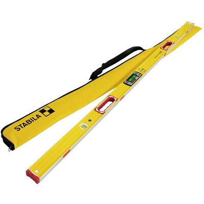 Stabila TECH 196M DL 19820 Digitális vízmérték Mágnessel, csúszásgátlóval, táskával 183 cm 0.5 mm/m