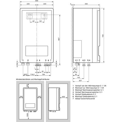 Vaillant 10023609 Hőszivattyú beltéri egység 10023609