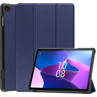 Lenovo Tab M10 (10.1) (3. generáció) TB-328, mappa tok, Trifold, sötétkék