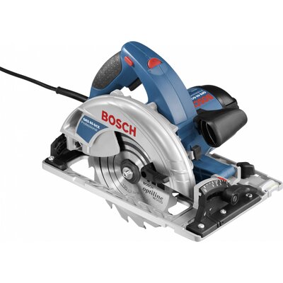 Bosch Professional GKS 65 GCE Kézi körfűrész Vágási mélység max. (90°) 65 mm Hordtáskával 1800 W