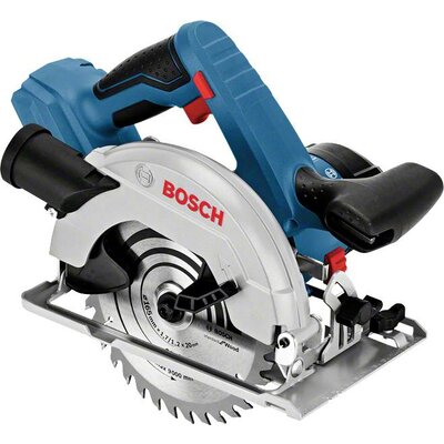 Bosch Professional GKS 18V-57-2 L solo Akkus kézi körfűrész Vágási mélység max. (90°) 57 mm Hordtáskával, akku nélkül, töltő nélkül 18 V