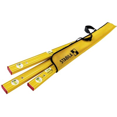 Stabila PRO SET 80 AS 19714 Vízmérték készlet 30 cm, 60 cm, 120 cm 0.5 mm/m