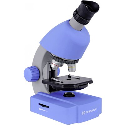 Bresser Optik 8851300WXH000 blau Gyermekmikroszkóp Monokulár 640 x Átvilágítás