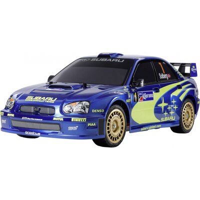 Tamiya 1:10 RC modellautó Elektro Közúti modell Subaru Impreza WRX 2004 Brushed 4WD építőkészlet TT-01E