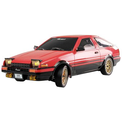 Amewi 1:18 RC modellautó Elektro Közúti modell AE86 Sprinter Trueno Scale Drift Piros Brushed 2WD RtR 2,4 GHz Akkuval és töltőkábellel