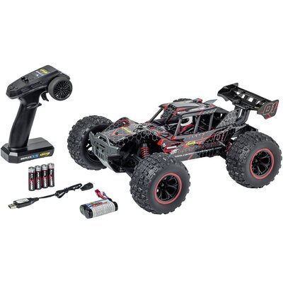 Carson Modellsport XS Offroad Fighter Cage Brushed 1:10 RC modellautó Elektro Truggy 4WD RtR 2,4 GHz