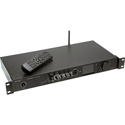 Omnitronic DJP-900NET Nagy teljesítményű erősítő RMS teljesítmény kimeneti csatornánként 4 Ohm-nál: 460 W