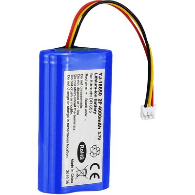 Albrecht 4000mA DR 855 / DR 860 Rádió akku 4000 mAh