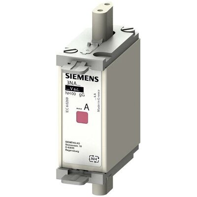 Siemens 3NA6824 Biztosíték betét Biztosíték méret = 000 80 A 500 V/AC, 250 V/DC 3 db