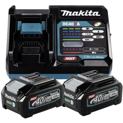 Makita 191L77-9 Szerszámakku és töltő 40 V 4.0 Ah Lítiumion