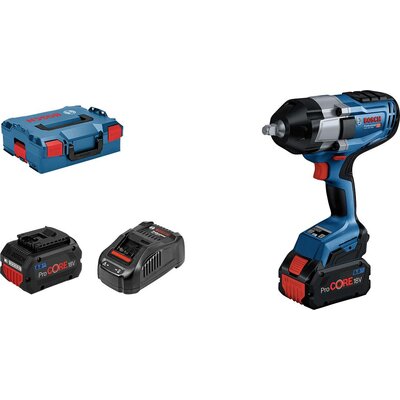 Bosch Professional GDS 18V-1000 06019J8300 Akkus ütvecsavarozó 1000 Nm 18 V Vele szállított akkuk száma Lítiumion akku nélkül