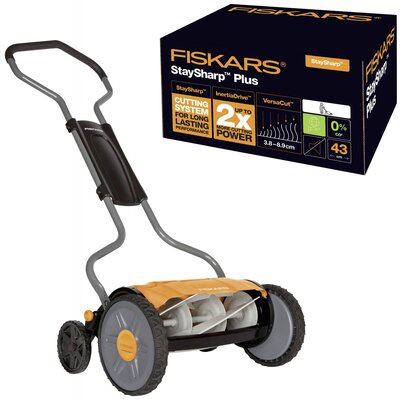 Fiskars StaySharp™ Kézi Tárcsás fűkasza Vágási szélesség (max.) 430 mm