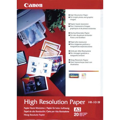 Canon High Resolution Paper HR-101 1033A006 Fénykép papír DIN A3 106 g/m² 20 lap Matt