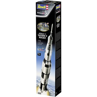 Revell 03704 Apollo 11 Saturn V Rocket Teremjármű építőkészlet 1:96