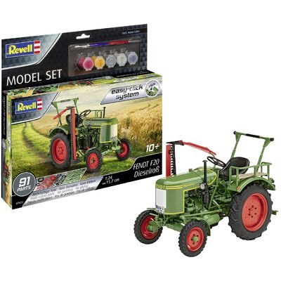 Revell 67822 Fendt F20 Dieselroß easy-click-system Traktormodell készlet 1:24