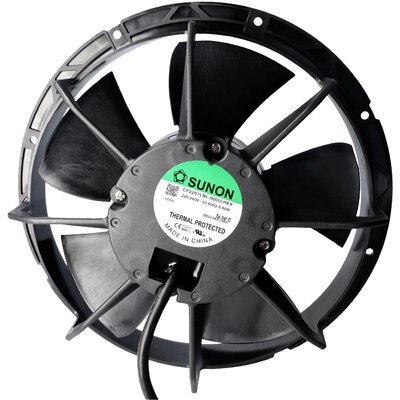 Sunon CF2207LBL-000U-HB9 Axiális ventilátor 230 V/AC 315.93 m³/óra (Ø x Ma) 250 mm x 77.4 mm