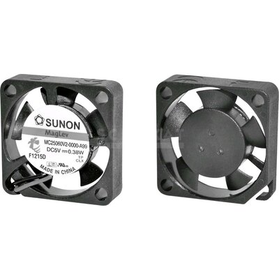 Sunon MF25060V21000UA99 Axiális ventilátor 5 V/DC 3.7 m³/óra (H x Sz x Ma) 25 x 25 x 6 mm