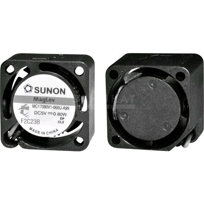 Sunon MF17080V21000UA99 Axiális ventilátor 5 V/DC 1.18 m³/óra (H x Sz x Ma) 17 x 17 x 8 mm