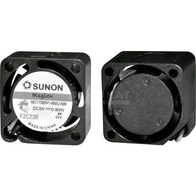 Sunon MF17080V11000UA99 Axiális ventilátor 5 V/DC 1.52 m³/óra (H x Sz x Ma) 17 x 17 x 8 mm