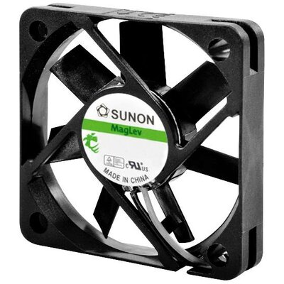 Sunon MF50100V2-1000U-A99 Axiális ventilátor 12 V/DC 18.68 m³/óra (H x Sz x Ma) 10 x 50 x 50 mm