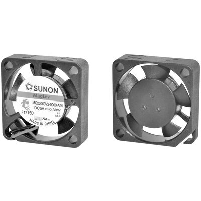 Sunon MF25060V1-1000U-A99 Axiális ventilátor 5 V/DC 5.09 m³/óra (H x Sz x Ma) 6 x 25 x 25 mm