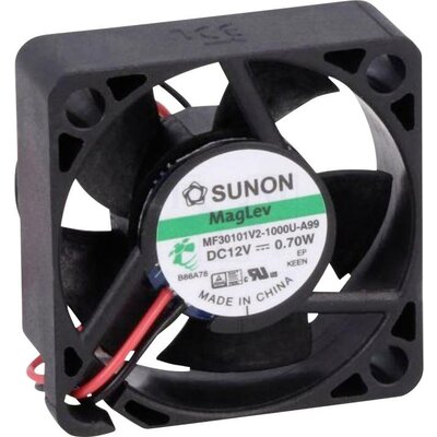 Sunon MF30101V21000UA99 Axiális ventilátor 12 V/DC 7.81 m³/óra (H x Sz x Ma) 30 x 30 x 10 mm