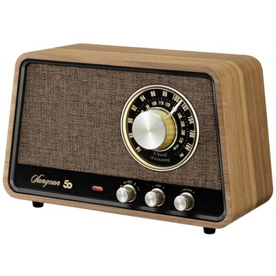 Sangean Premium Wooden Cabinet WR-101 Asztali rádió AM, FM Bluetooth®, AUX, URH Dió