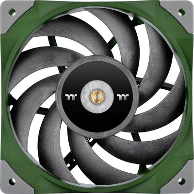 Thermaltake TOUGHFAN 12 Radiator Fan Számítógépház ventilátor Racing zöld (Sz x Ma x Mé) 120 x 25 x 120 mm