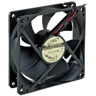 ADDA AD0924MB-A71GL(NEUM) Axiális ventilátor 24 V/DC 78.4 m³/óra (H x Sz x Ma) 92 x 92 x 25 mm